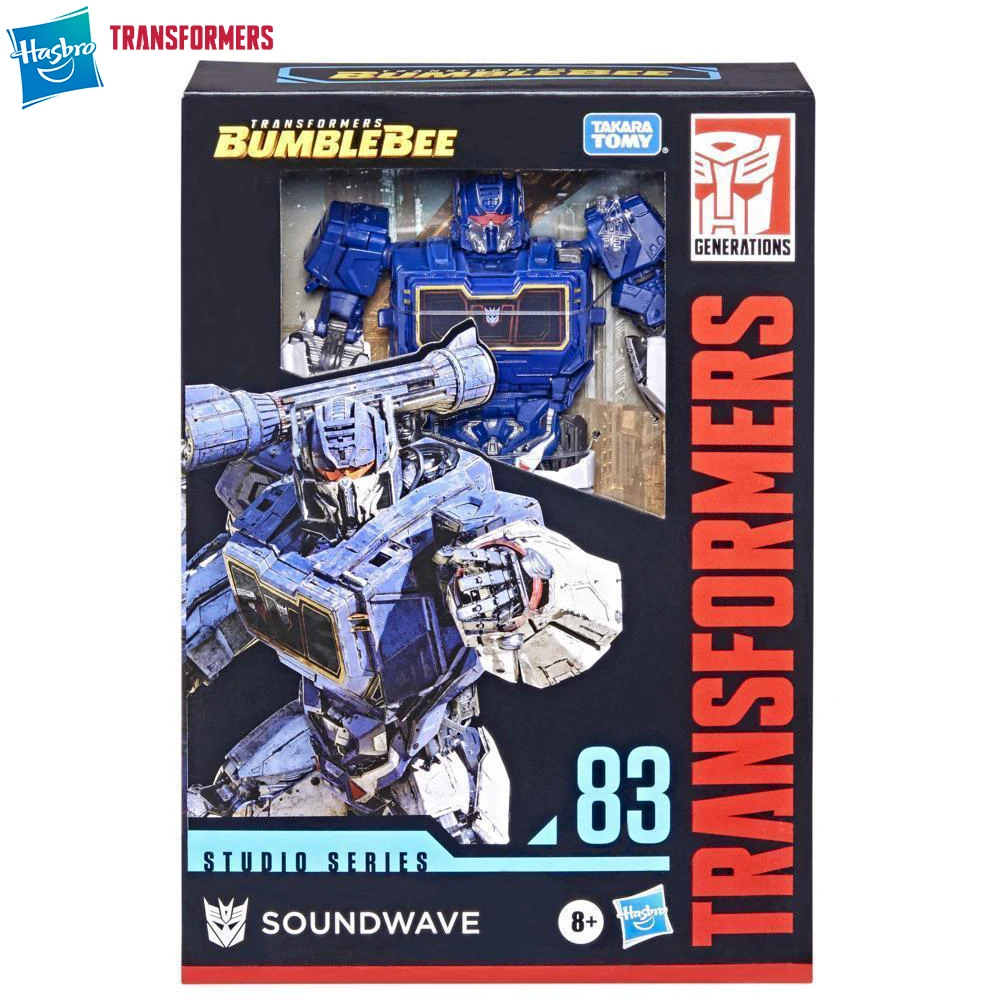 

[In-Stock] Hasbro Transformers Studio Series SS83 Soundwave 16.5cm Voyager Class Nice Collectible Action Robot Figure Model Toys