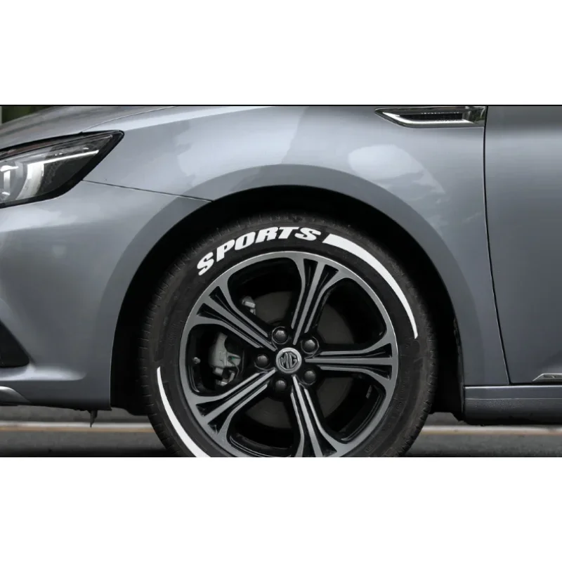 One Piece Sticker Car and Sticker Diy Alphanumeric Sticker Motorcycle Tire Waterproof External Letter Sticker Wheel Sticker