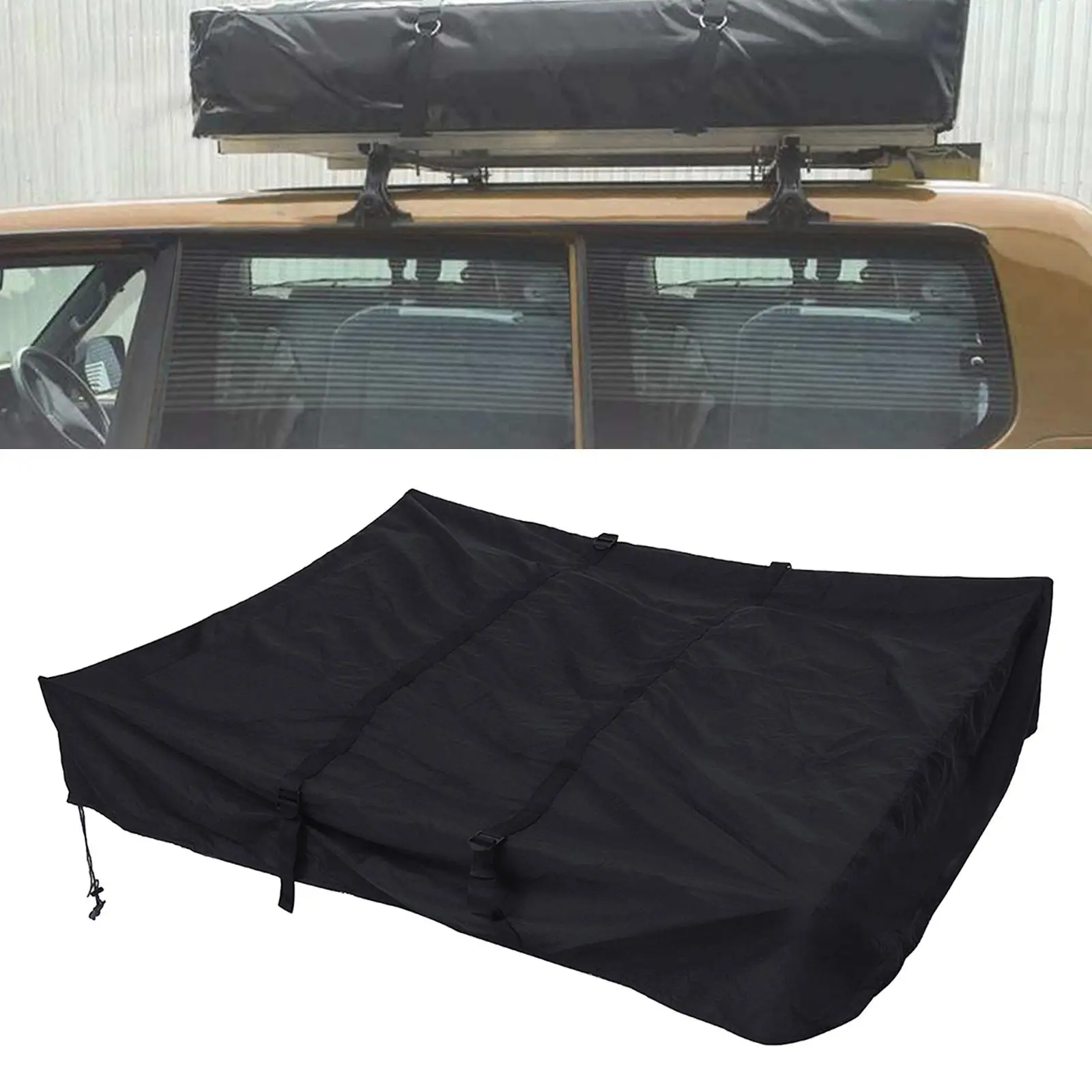 

Roof Bag Dust Cover Weatherproof Protector Dustproof Cargo Carrier Cover