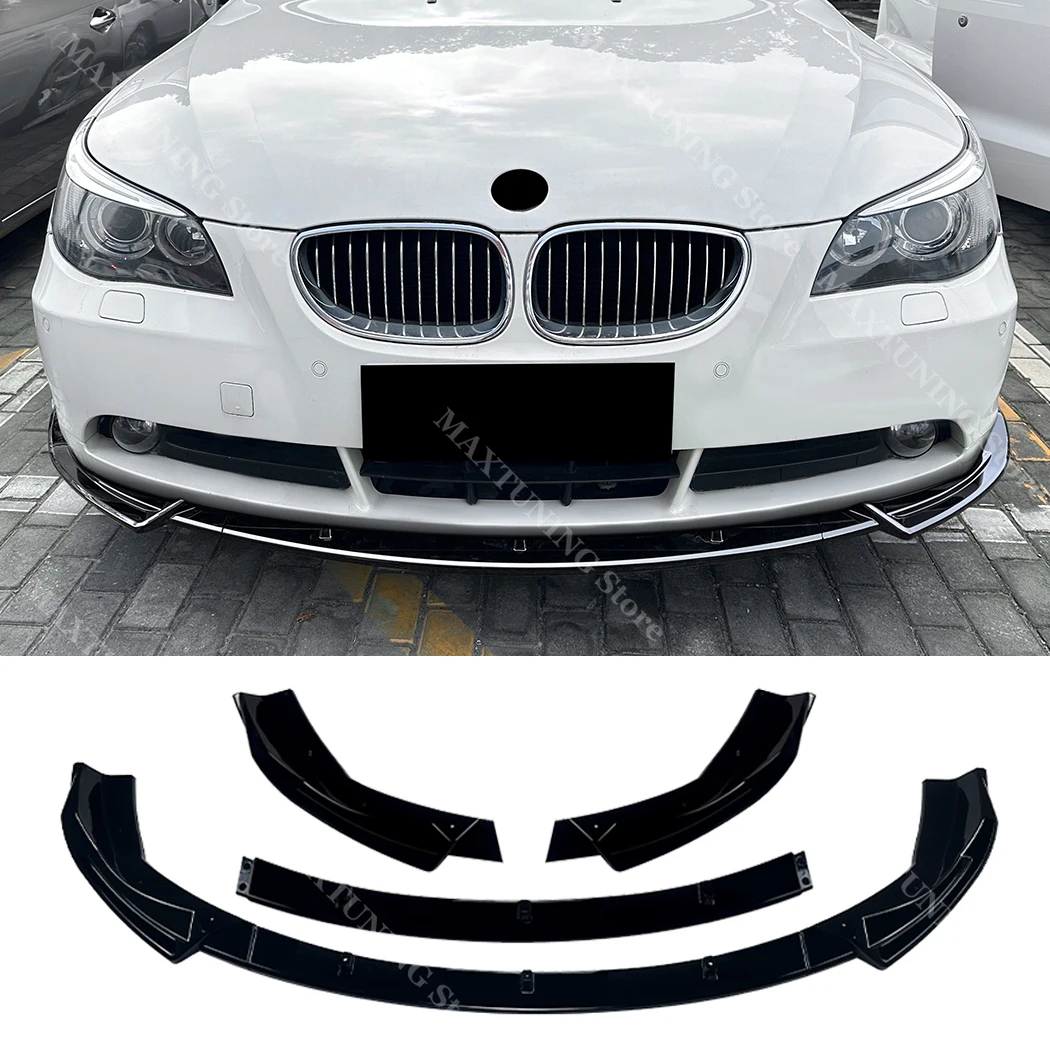 

Для BMW 5 серии E60 E61 LCI 520i 525i 530i 540i 545i 550i 2003-2010 передний бампер, разделитель губ, диффузор, спойлер, защита Bodykit