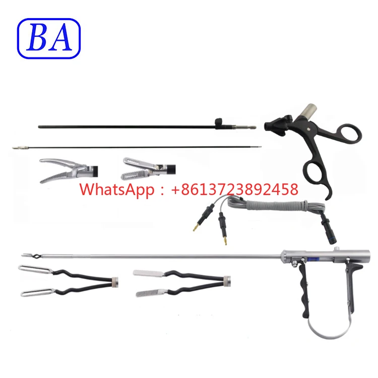 

Surgical different types of laparoscopic bipolar forceps