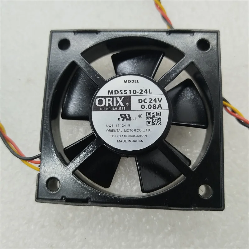 

ORIX MDS510-24L DC 24 В 0,08 А 52x52x10 мм 3-проводной охлаждающий вентилятор для сервера