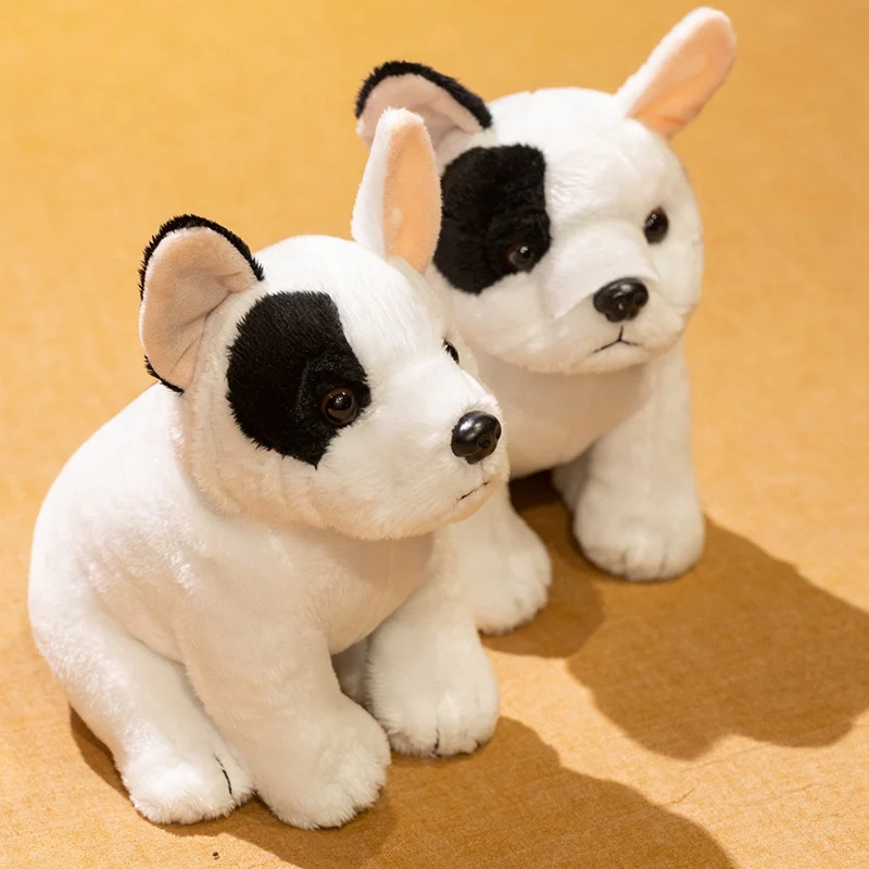 

21cm Cute French Bulldog Plush Toys Soft Lovely Pillow Stuffed Animals Dog Baby Accompany Plushies Dolls for Kids Girls Gifts