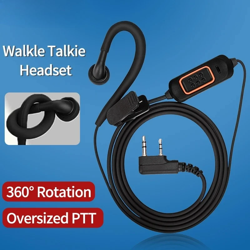 

Новая гарнитура Baofeng 780, микрофонные наушники для BaoFeng UV-5R UV-5RH UV-21 PRO Quansheng UV-K6, рация, аксессуары для двусторонней радиосвязи