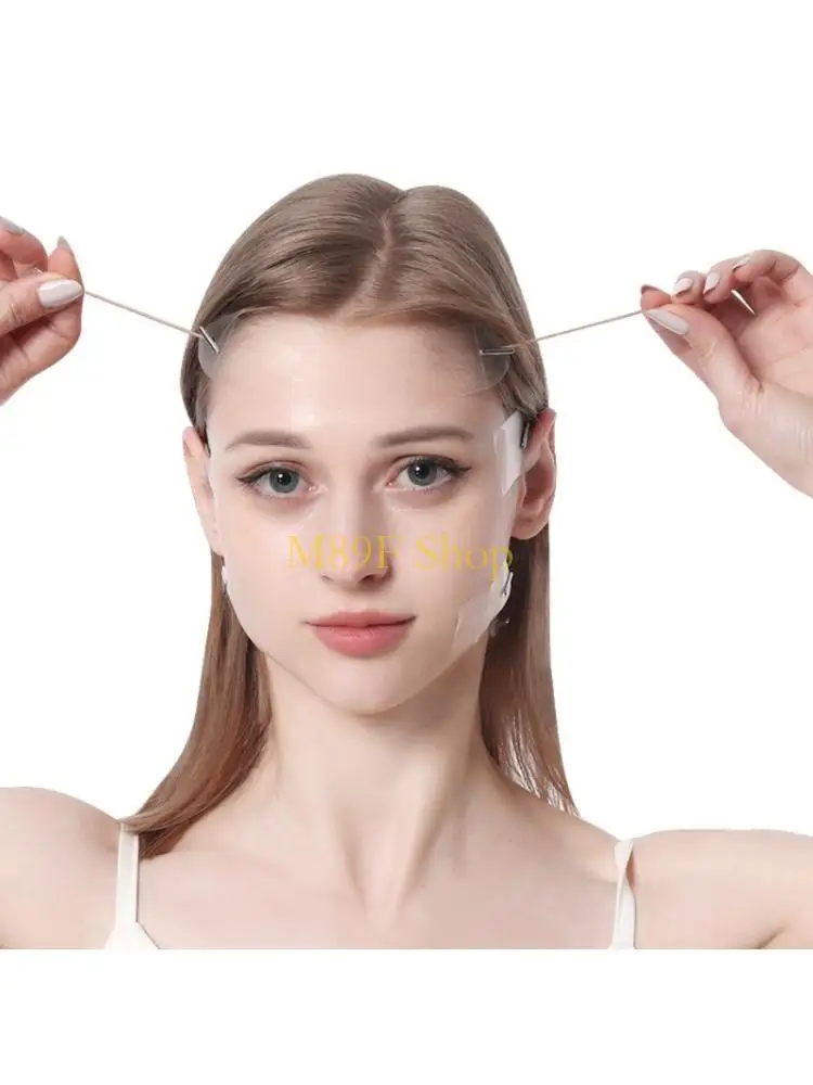 

M89F Face Lift Tape Set Invisible Cut Design Secure Hold Skin Friendly For Makeup Compatibility