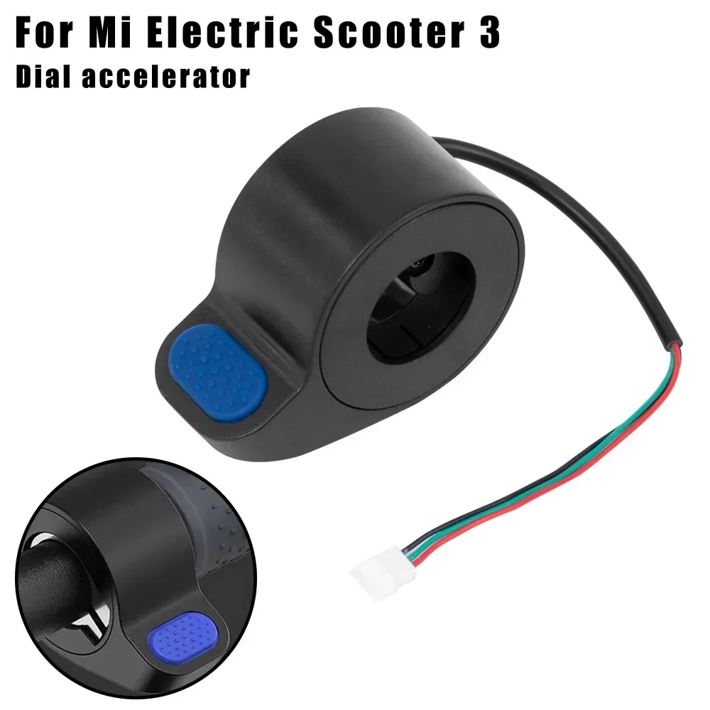 9PCS Electric Scooter Speed Dial Thumb Throttle Speed Control for Xiaomi Mi 3 Blue Rubber Button Thumb Accelerator Repair Parts