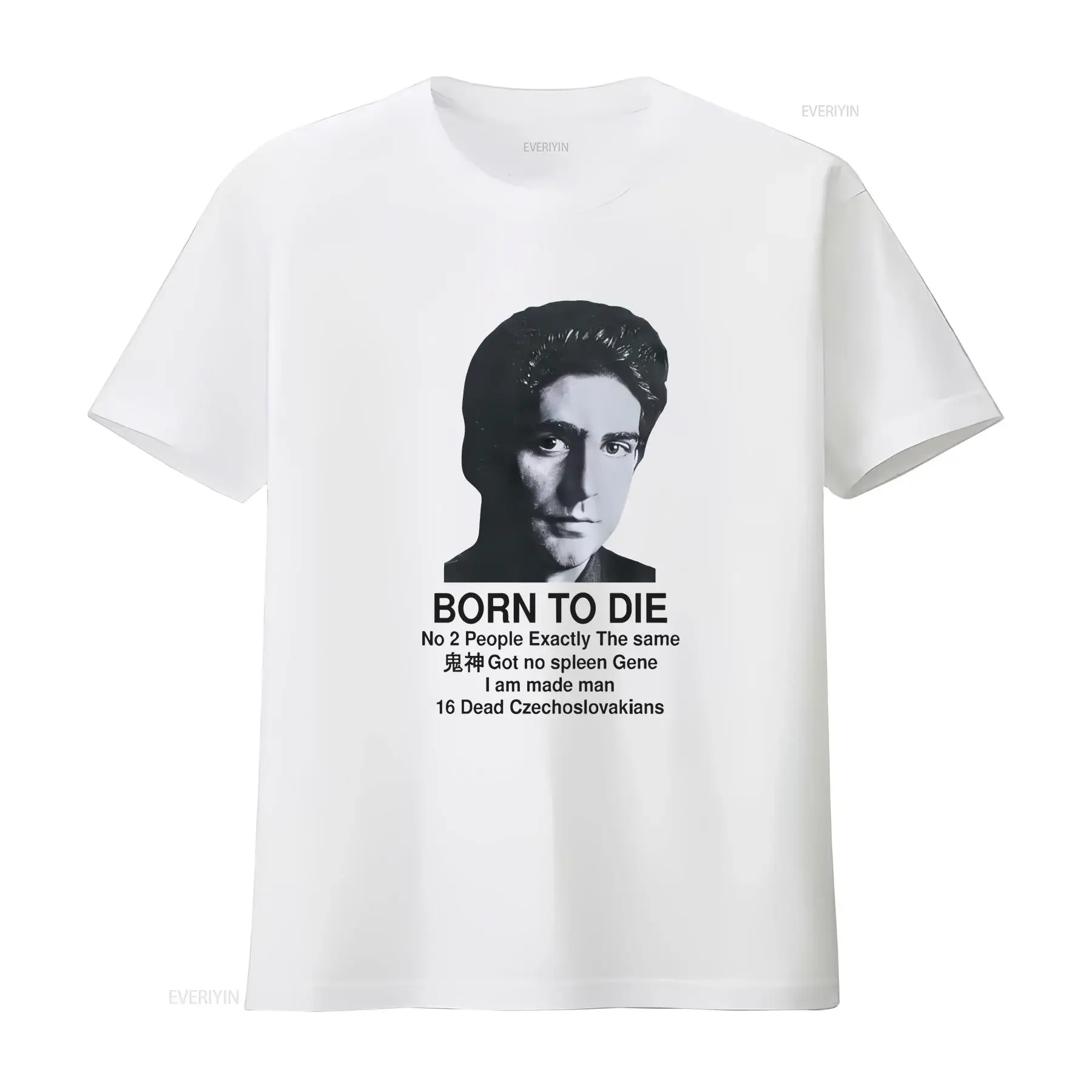 Vintage The S0pran0s Christopher 90s Movie T Shirt  S 5XL vintage Washed graphic Casual designer clothes Stretched Stylish