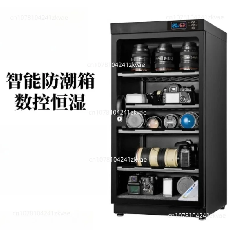 AD-100S Electronic Humidity Control Dry Cabinet for Camera & Lens Storage, Digital Moisture-Proof Box with Viewing Window