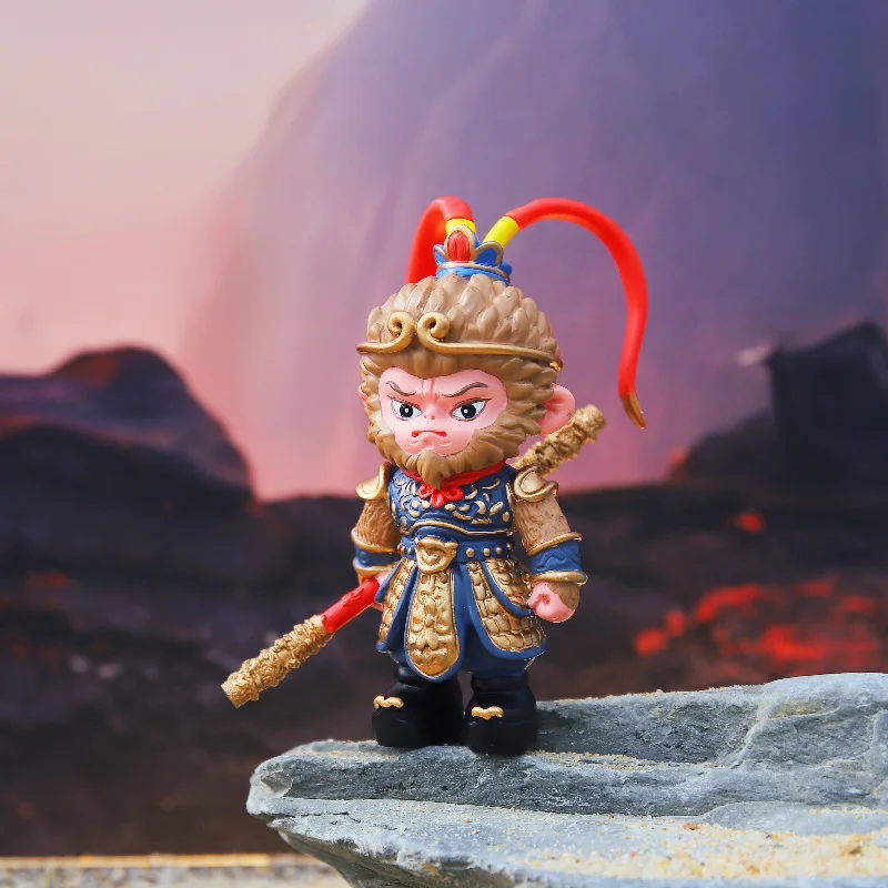 Game Black Myth Wukong Figure Battle Against Buddha Model Statue Collection Hand-Made Pvc Ornament Toy Christmas Blind Box Gift