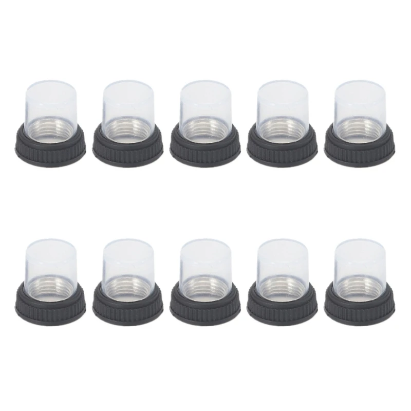 652F 10pcs Circuit Dust Cover Reliable Plastic Caps Overloads Protector Case Waterproof Dust Caps for KUOYUH 98 88 Series