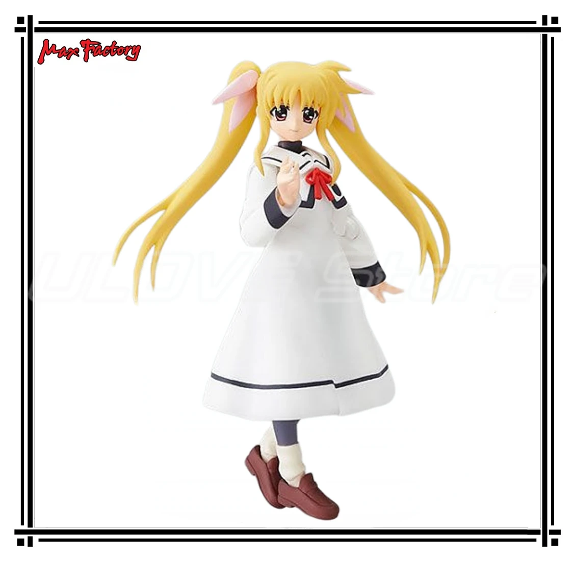 

Оригинальный Max Factory Figma # 062 Волшебная девочка Naoha A Fate T. Harlaown Фигурка Аниме Фигурка Модель