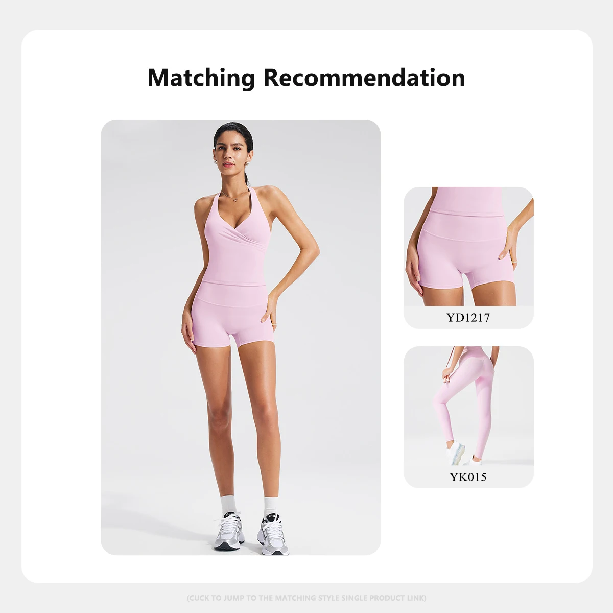 Hearuisavy Summer Gym Sports Vest Sportswear Woman Quick Dry Running Push Up Fitness Camisole Neck Strap Yoga Tank Top Chest Pad image 5