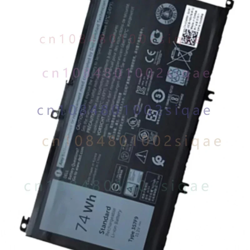 357f9 for dell inspiron 15 7000 5576 5577 7559 0gfj6 p57f 071jf4 0357f9 laptop battery 6400mah