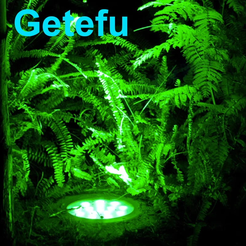 Fernbedienbare RGB LED-Gartenbeleuchtung, Wasserdichte 9W/18W IP67 Outdoor Bodeneinbauleuchte für Gartenwege – Detail 3