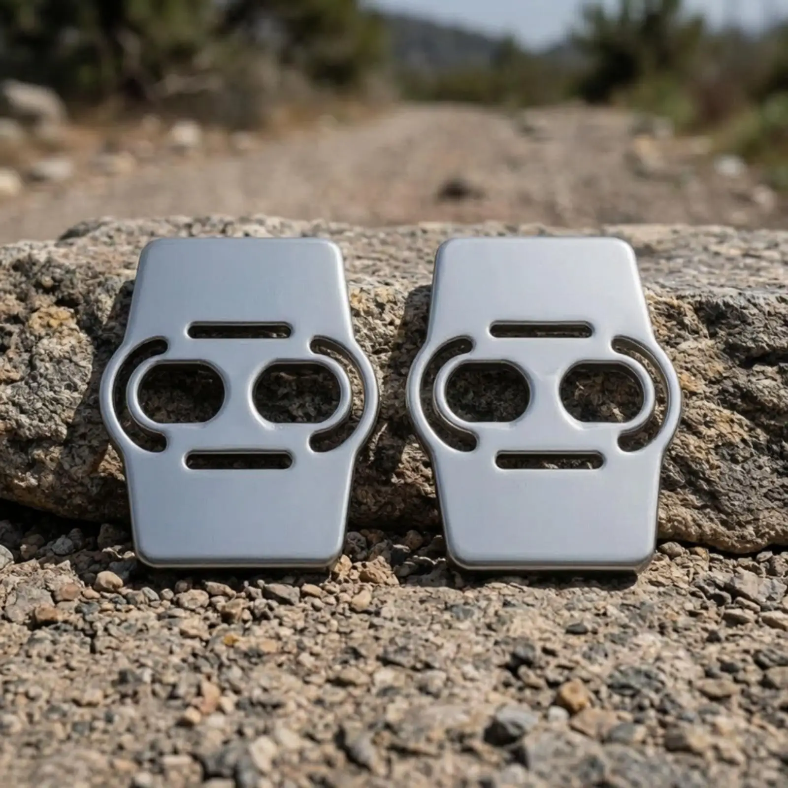 Bicycle Cleat Shim Steel SPD Cleat Stabilizer Plate Improved Pedal Connection for Off Road Bike Shoes view 5