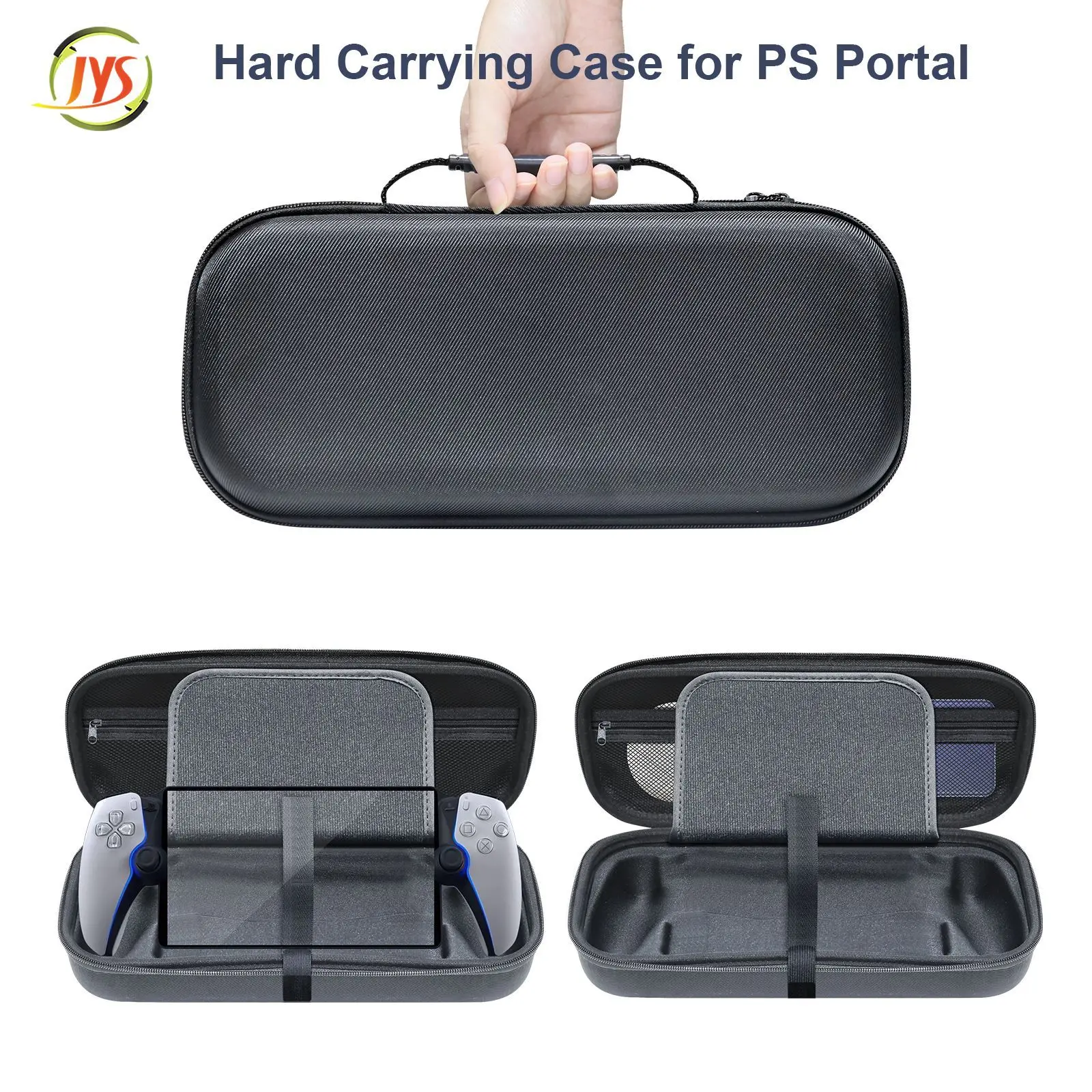 JYS-P5182 Handheld Storage Bag Shook-Proof Anti-Pressure EVA Portal Carrying Hard Case For PS5