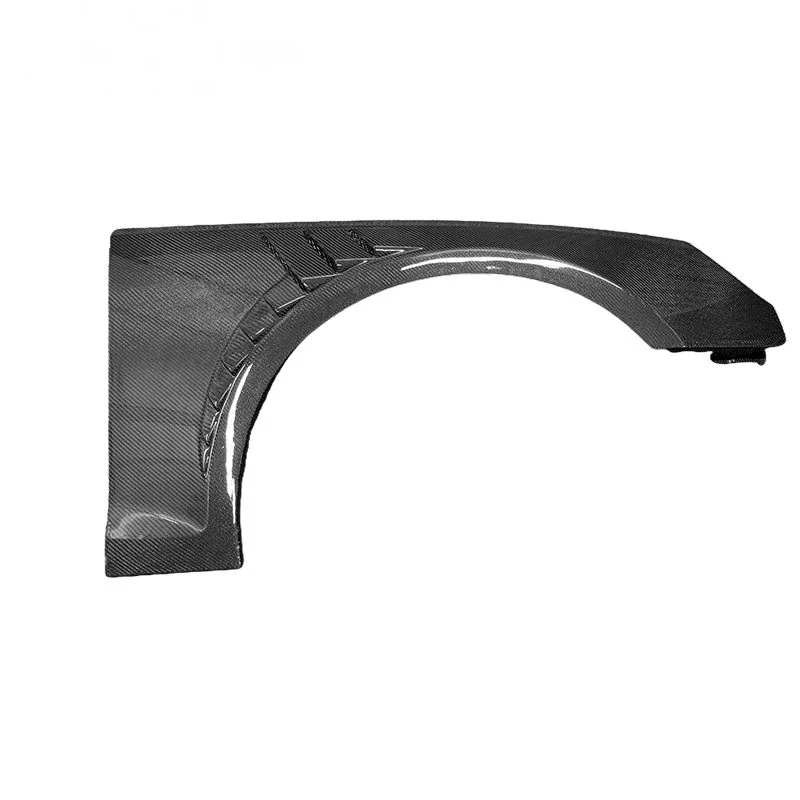Real Dry Carbon Fiber Front Side Fender Bumper for  A4 S4 B9 B9.5 Fenders
