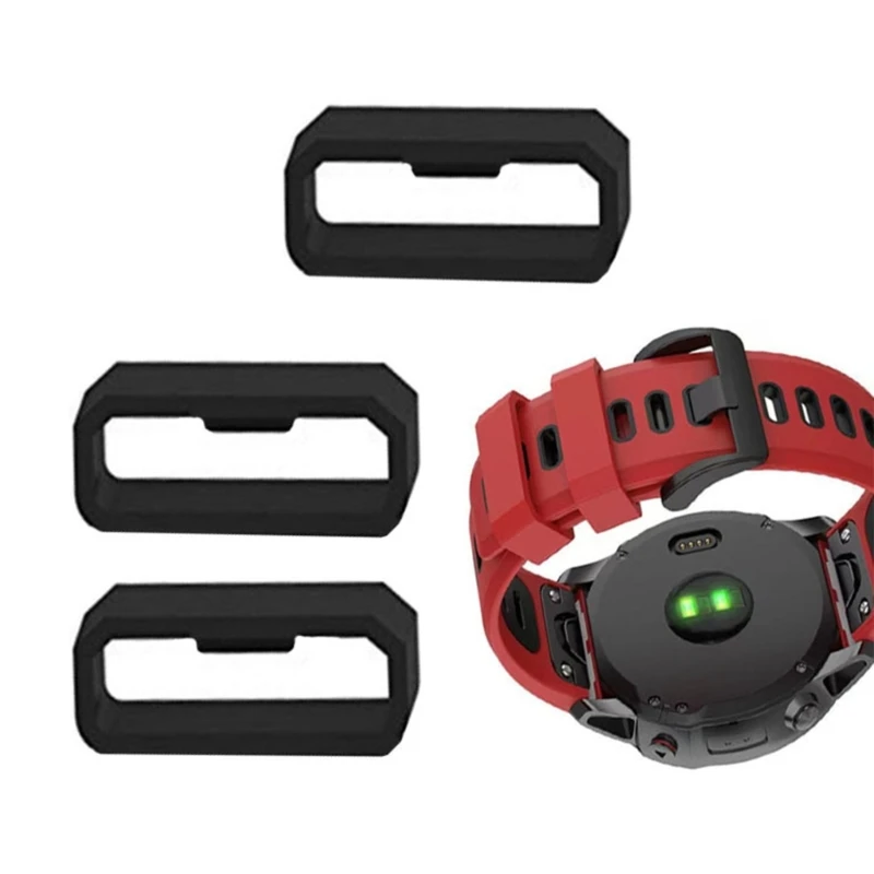 20/22/26Mm Silicone Ban Nhạc Đồng Hồ Dây Đeo Cao Su Vòng Thủ Môn Cho Garmin Fenix7 7X 6X 6 5X5 5S 6S 7S Tiền Thân 935/645 Xem Buckle
