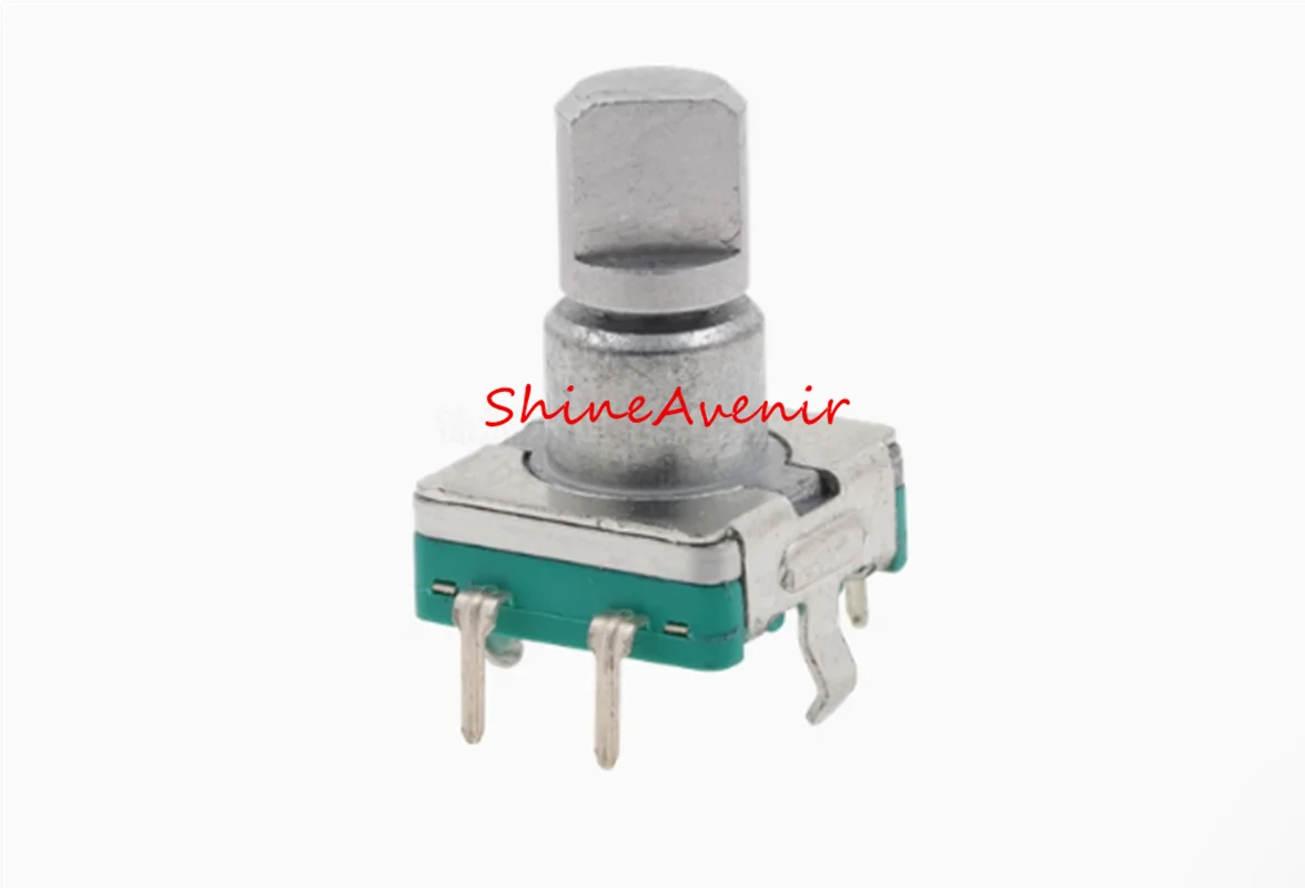 10PCS Car DVD navigation potentiometer/car DVD volume switch/360 ° encoder/volume switch EC11 shaft diameter 6mm