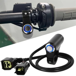 Blauer LED-Scheinwerfersc halter für Talaria-Stachel r mx4-Stecker n spielen elektrische Offroad-Scheinwerfer lampen stecker sparen Batterie