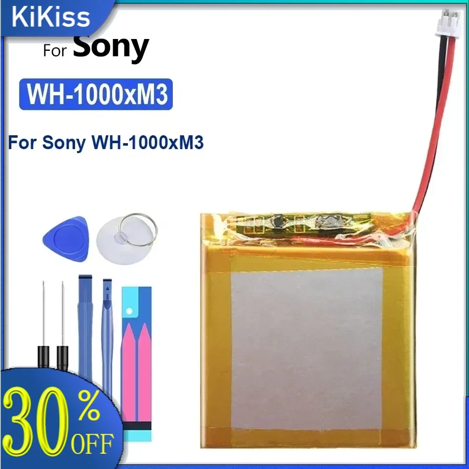 1200Mah Battery WH1000XM3 For Sony WH-1000Xm3, WH-1000MX4, WH-XB900N, WH-CH710N Batteria + Free Tools