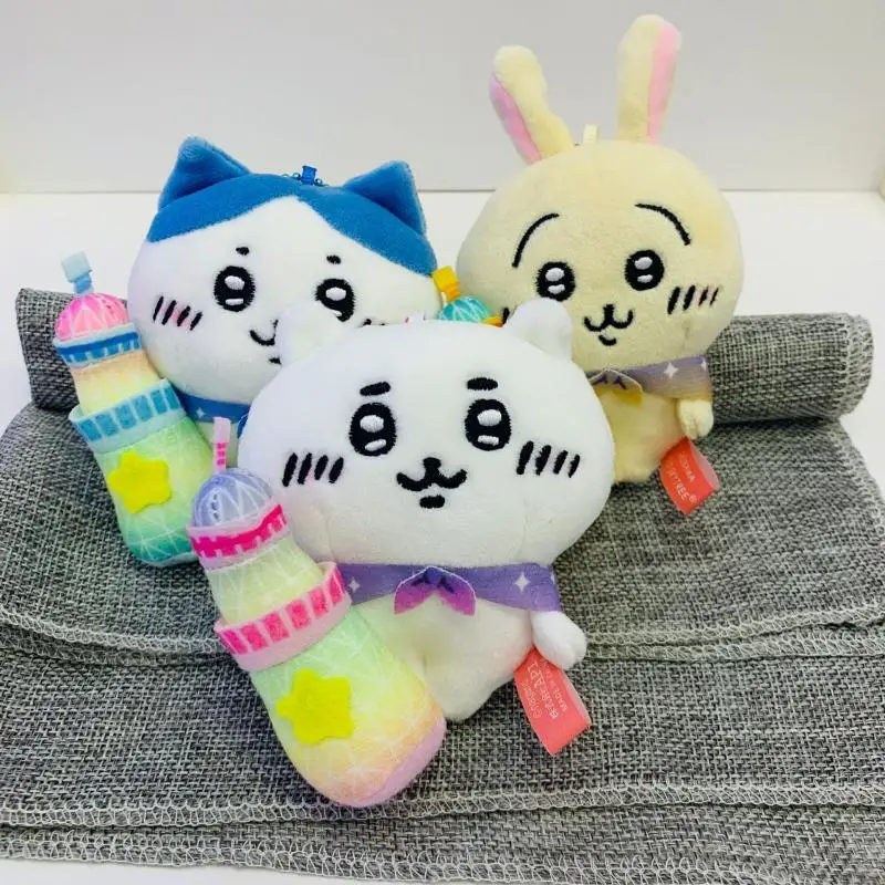 

Chiikawa Hachiware Usagi милая кукла мультяшная анимация самодельный медведь Chiikawa Плюшевая Кукла сумка кулон детская игрушка подарок
