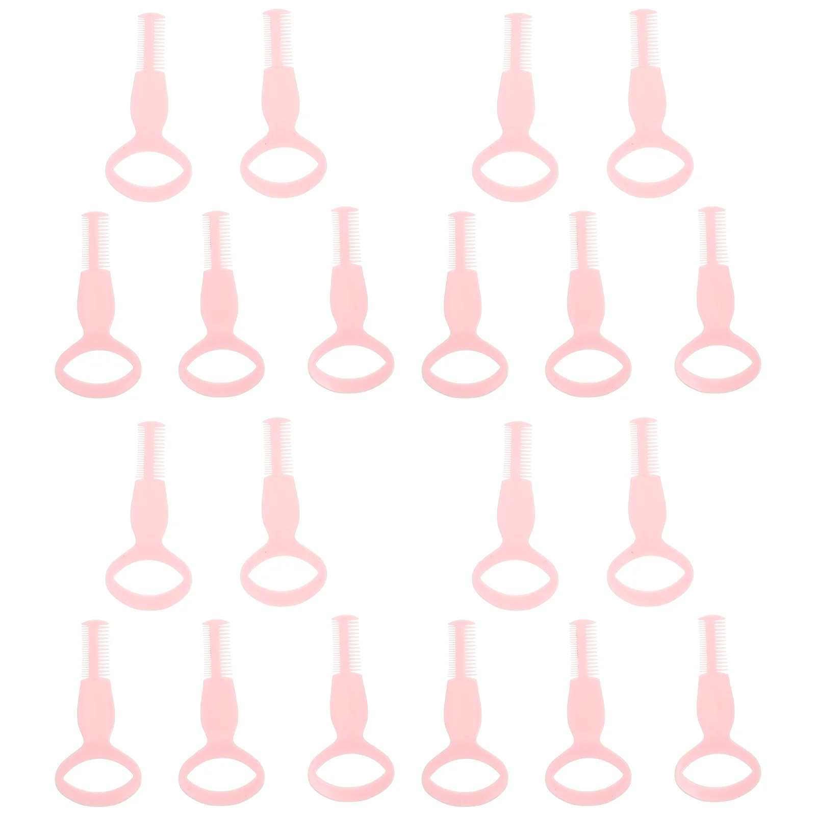 

20 Pcs Eyelash Separator Comb Card Makeup Tool Beauty Supplies Extension Grafting Aids