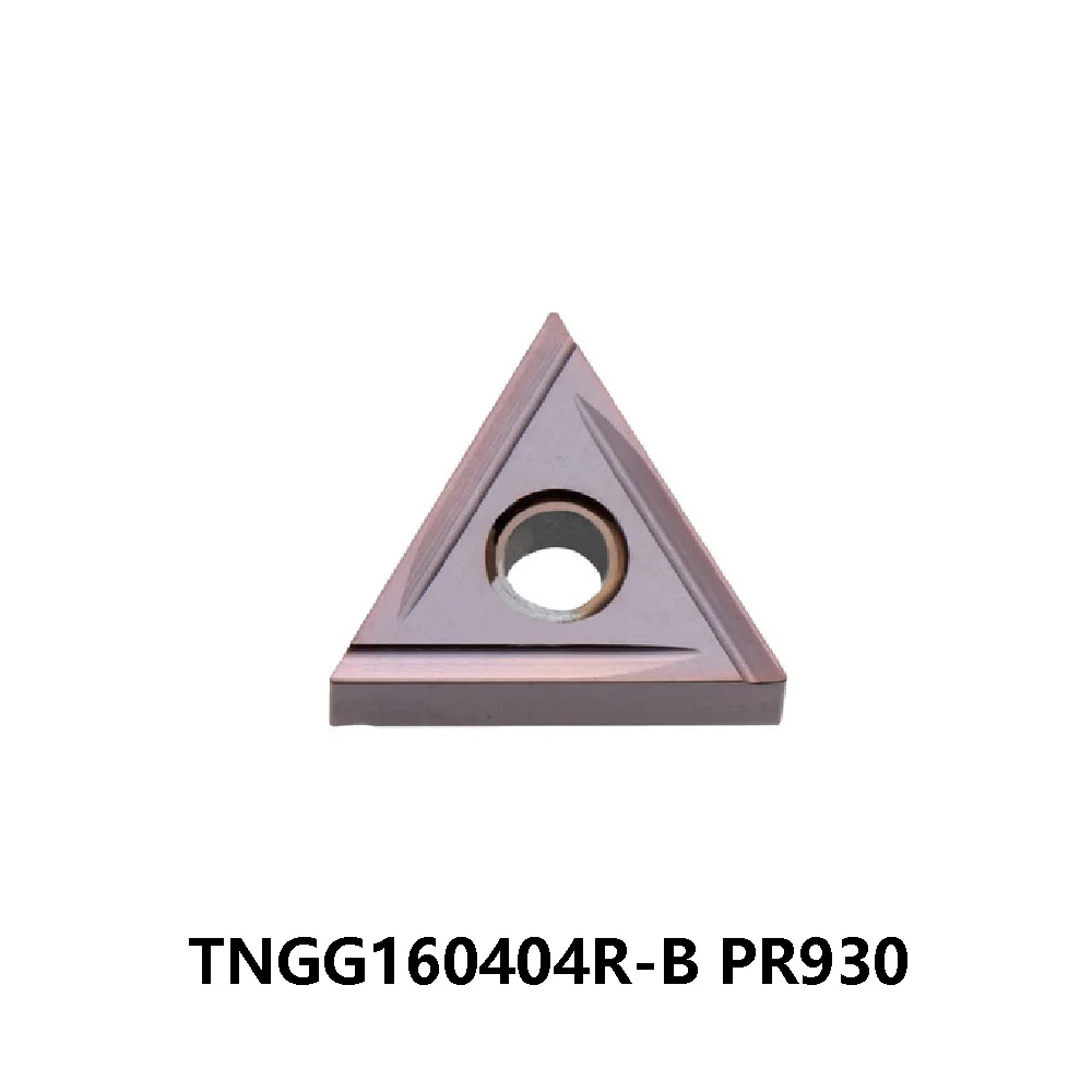 TNGG331R-B Original TNGG 160404 TNGG160404 R B TNGG160404R-B PR930 60° Plate Carbide Inserts Metal Turning Cutters Machine Lathe