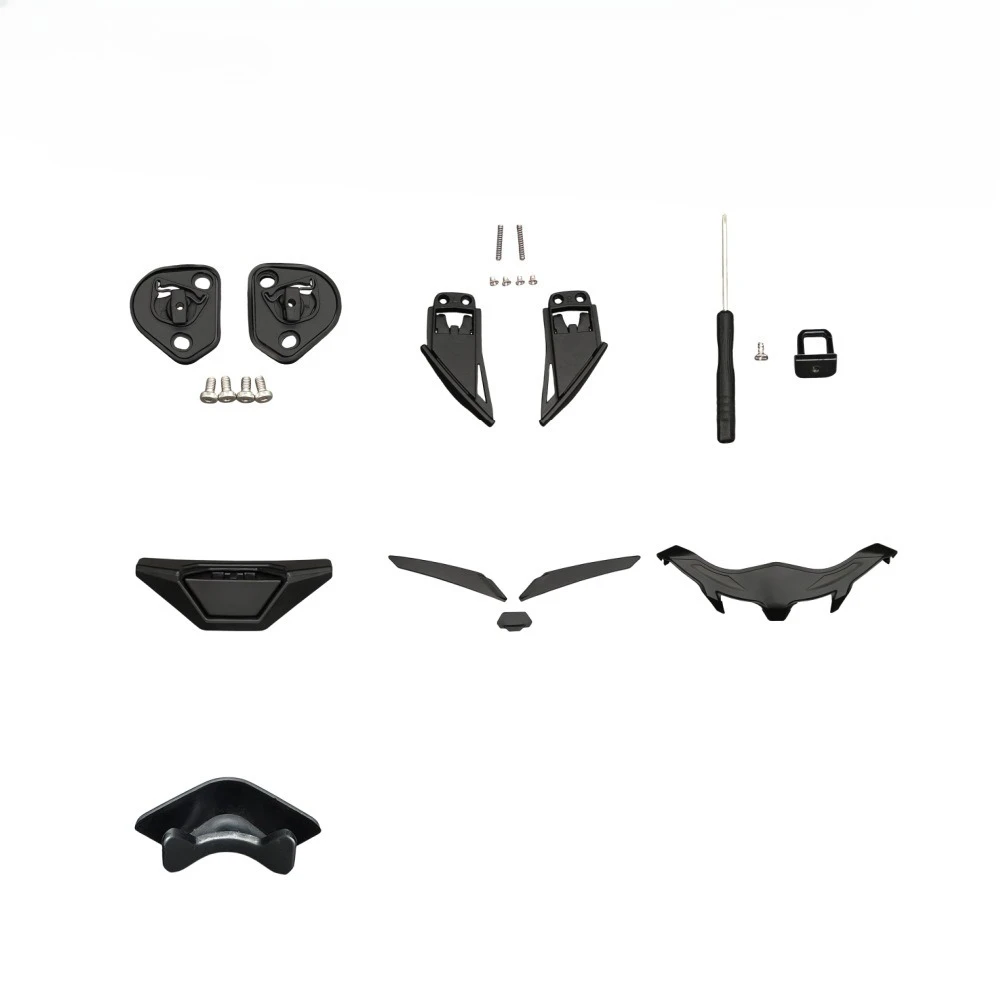 For PISTA Motorcycle Helmet Accessories Single Nail Lens Base Buckle Compatible with Pista GPr/GPRR, CORSA Accessories