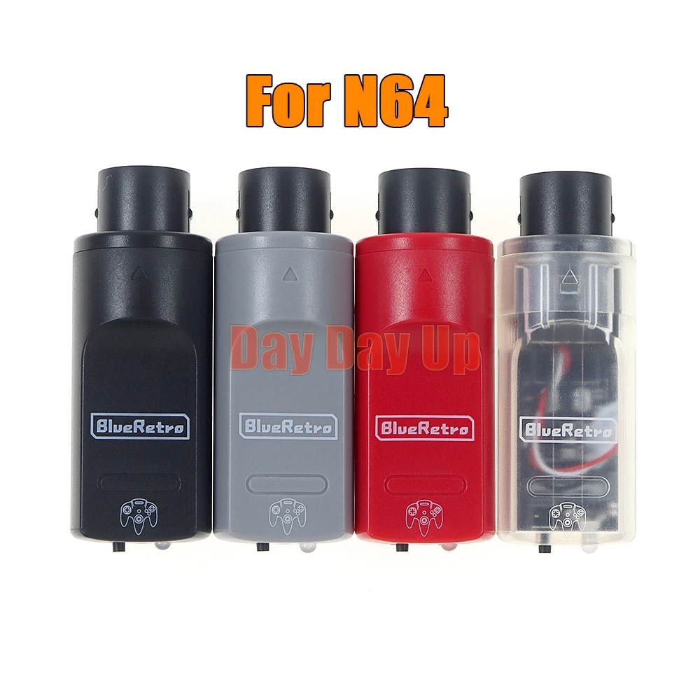 1 шт. для консоли N64, Bluetooth-совместимый джойстик, преобразователь BlueRetro, беспроводной контроллер, адаптер Bluetooth-приемника