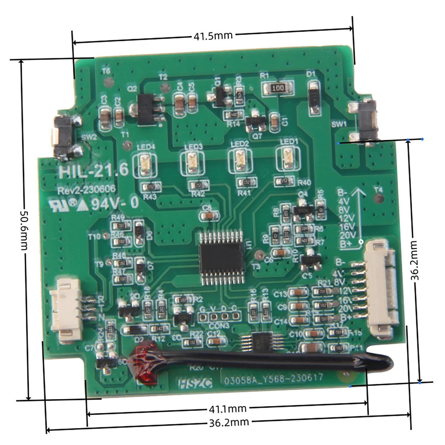 C & P dla HILTI 21.6V PCB BMS bez baterii i Case B18/2.6 B22/2.6CPC B18 B22 18CPC SCW22-A AG125-A22 WSR22-A SFL22-A