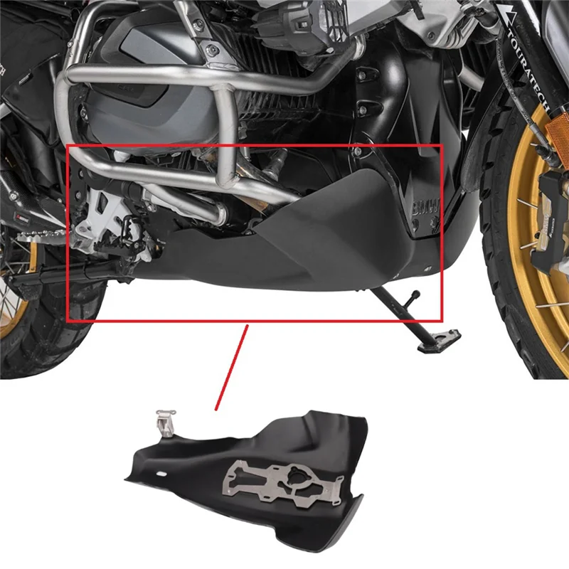 For BMW R1250 GS ADV R1250GS Adventure Motorcycle Engine Protector Chassis Protection Cover Exhaust Guard Skid