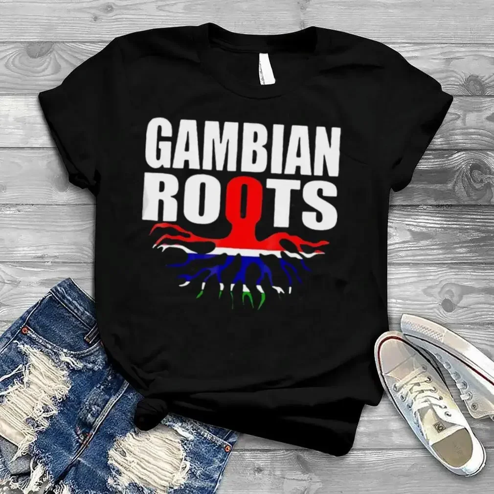 Storecastle Gambian Roots Gambia Pride Flag T Shirt