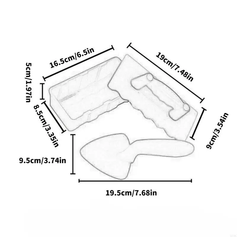 M89C Kinder Sand Gadgets Spielzeug Ziegel Freien Spiel für Infants Kinder Gartenzubehör Snow Beach Building Schimmel