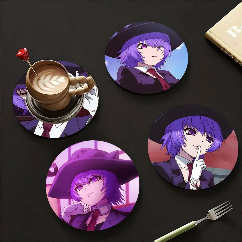 1pc Mion Battle Game In 5 Seconds Wooden Coaster Colour Printing Cup Mat Home Desk Decoration Gifts