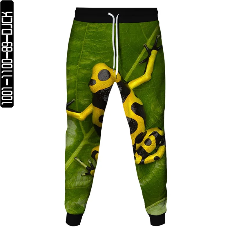 

Men 2023 New Fashion 3D Print Animal Frog Pant Women Outdoor Casual Party Wear Sports Sweatpants Jogging Trousers Large Size 6XL