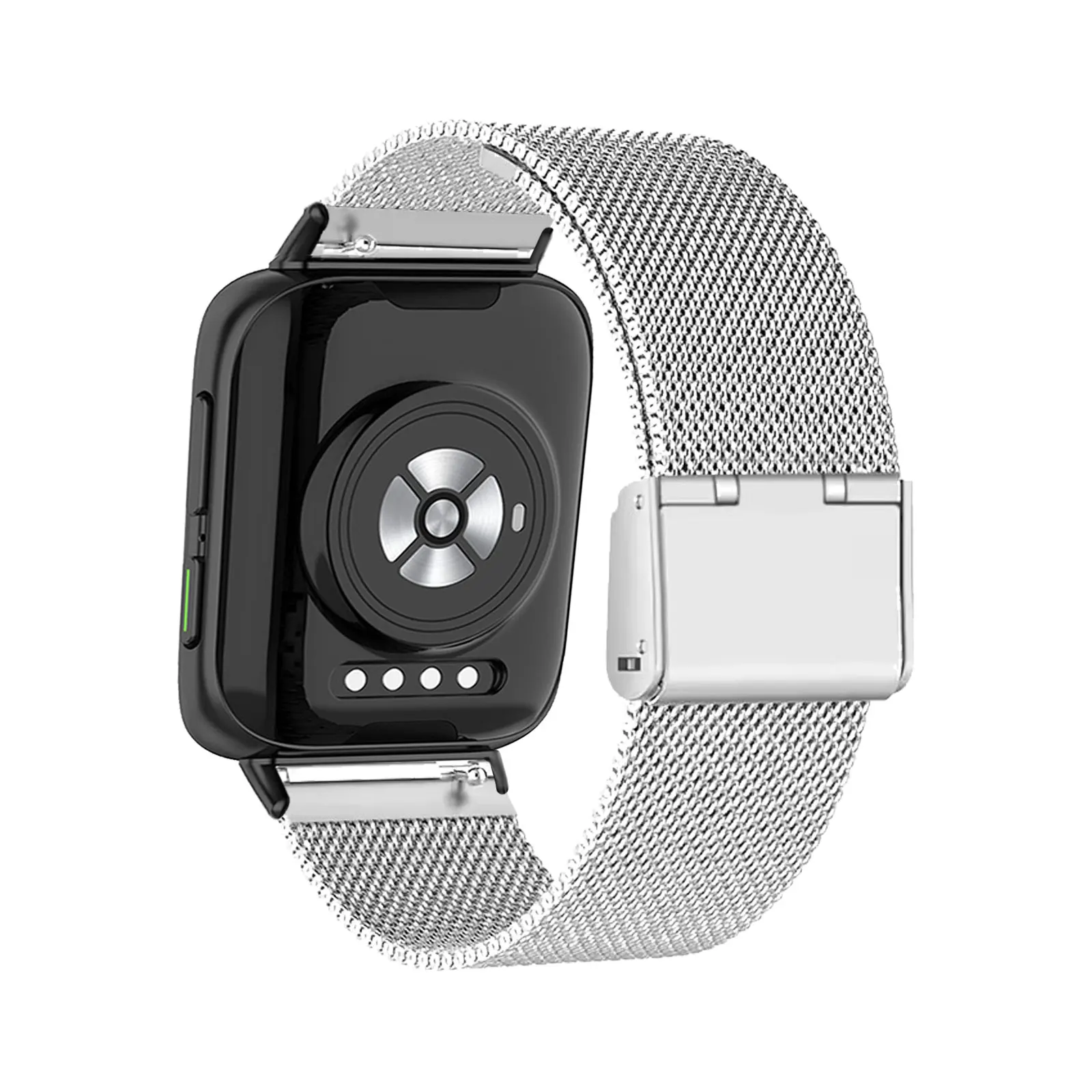

Metal Bands for OPPO Watch 46mm Band, Stainless Steel Mesh Breathable Strap