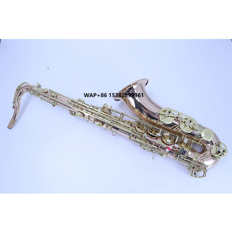 

Professional B-Flat High Quality Tenor Saxophone Woodwind Instrument With Excellent Tone and Brass Head Material