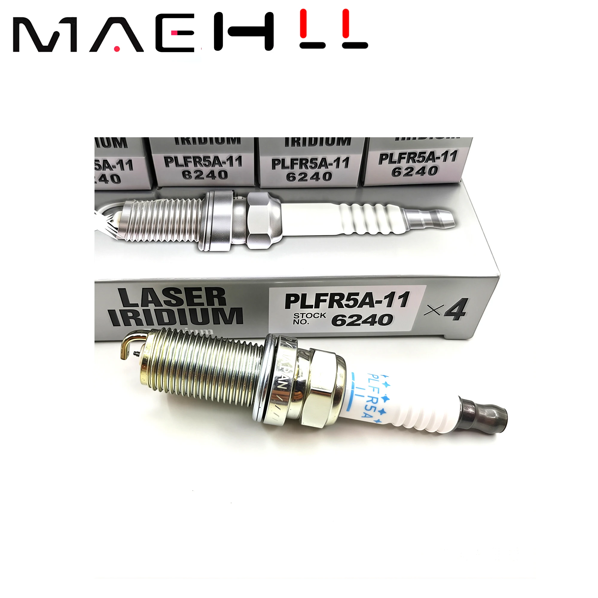 4PCS PLFR5A-11 6240 Laser  Platinum Spark Plugs For Suzuki Vitra Nissan Teana Infiniti G35 QX56 VQ35DE