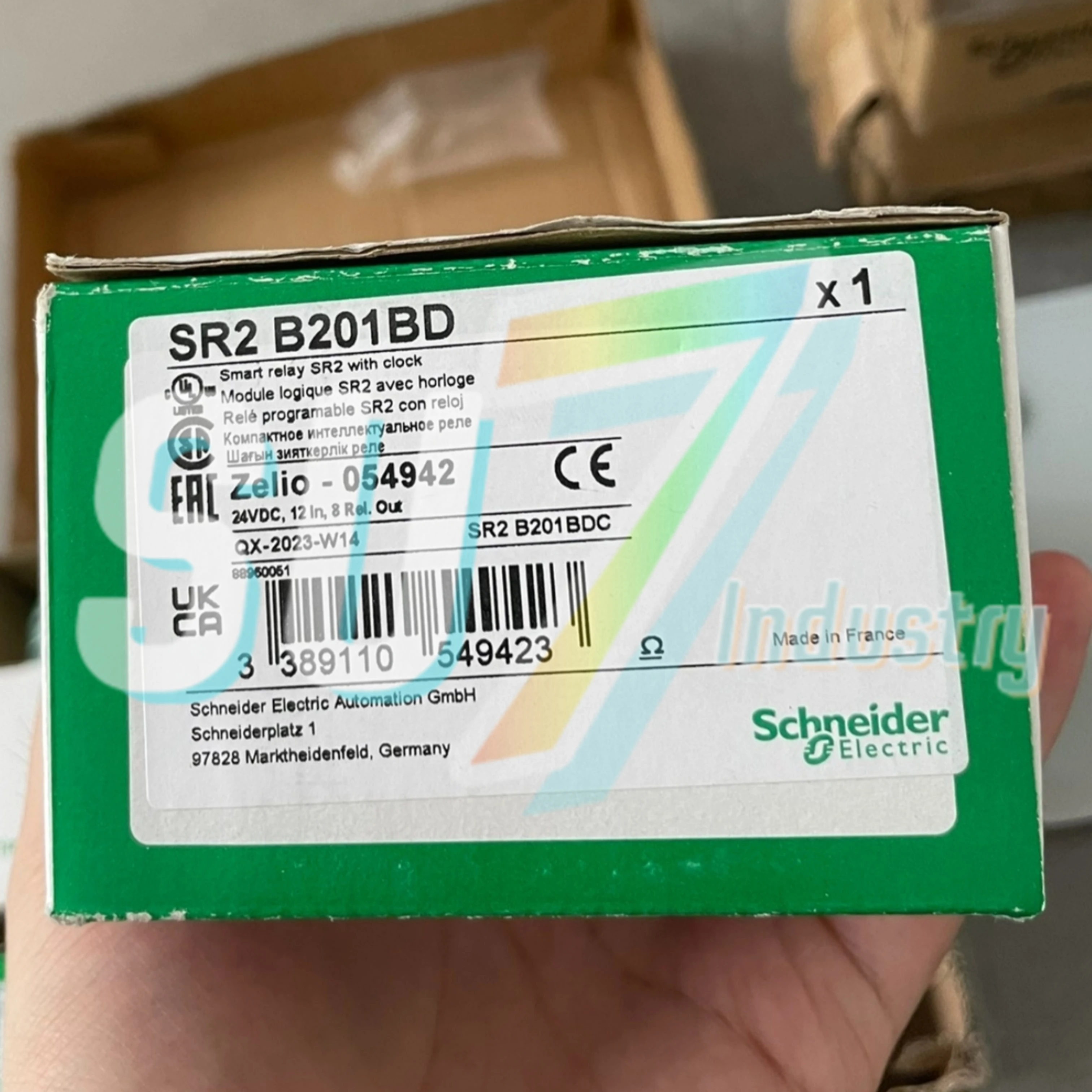 로직 컨트롤러 릴레이 새로운 원본 SR2B121JD SR2B122BD SR2B201B SR2B201BD SR2B201FU SR2B201JD SR2B202BD