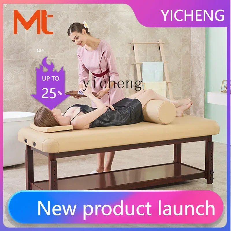 

Wooden Beauty Bed Special Massage Bone Massage Body Bed Storage