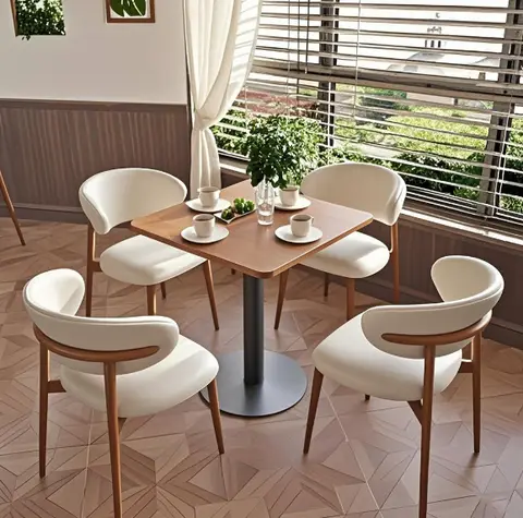 （VIP168） Customer Custom Light Luxury American Solid Wood Bar Stool Rotating Retro Back High Stool European