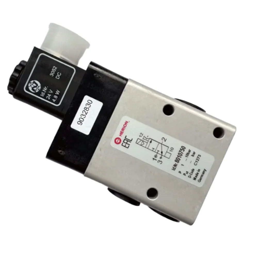 8012750 IMI HERION Pilot Operated Two Position Three-way Solenoid Valve 8010750 8010777 8020750 8020765