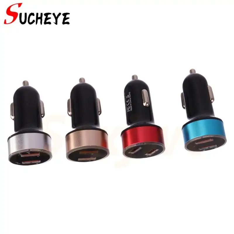 

NEW 2 Ports USB Car Charger Type Fast Charging Adapter LED Display