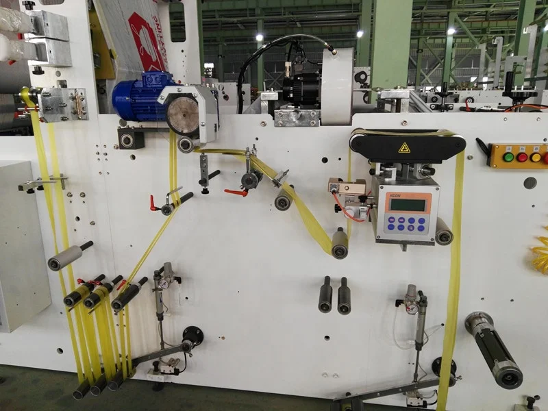1000PG Fully Automatic Draw Tape Garbage Bag Making Machine for Perforation Bag-on-Roll Without Core