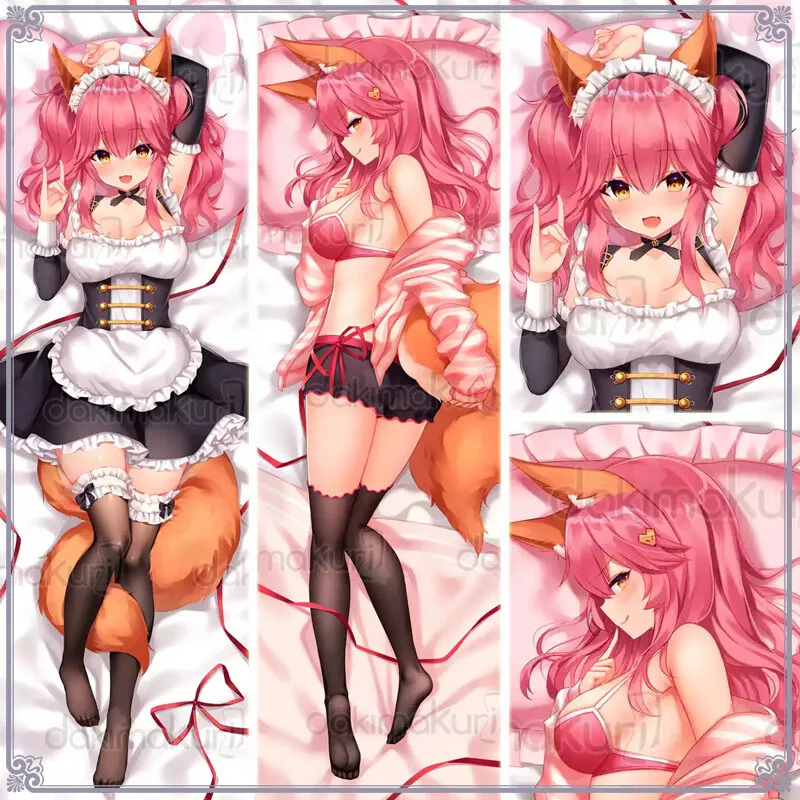 

Японское аниме Fate/Grand Order Tamamo No Mae, сексуальная подушка Dakimakura Otaku, рождественская наволочка, подарки MD