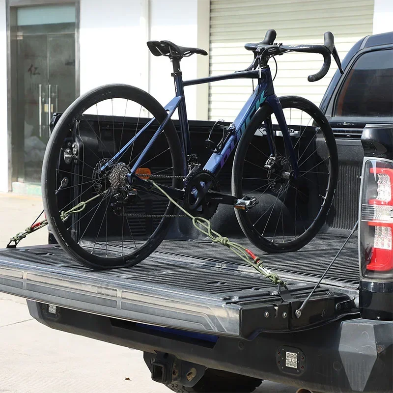 

For Toyota Tundra 2014-2025 Carbon Steel Black Truck Tailgate Trunk Luggage Anchor Cleat Hook Fastner Clip Car Accessories