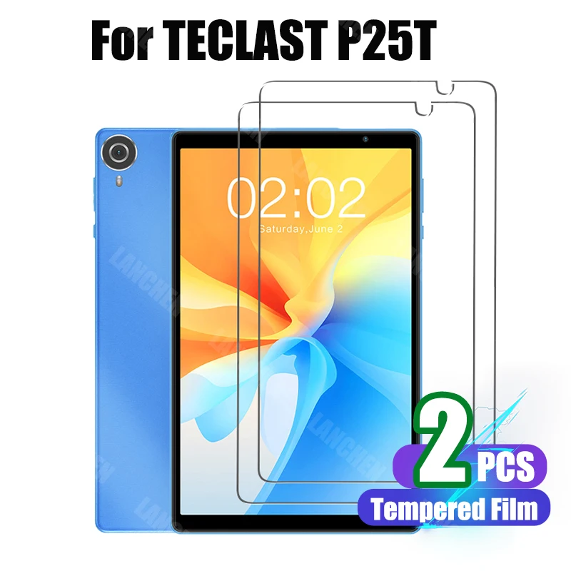 2 Pack Screen Protector for TECLAST P25T Tablet Protective Film Tempered Glass for TECLAST P25T 10.1 inch 2023