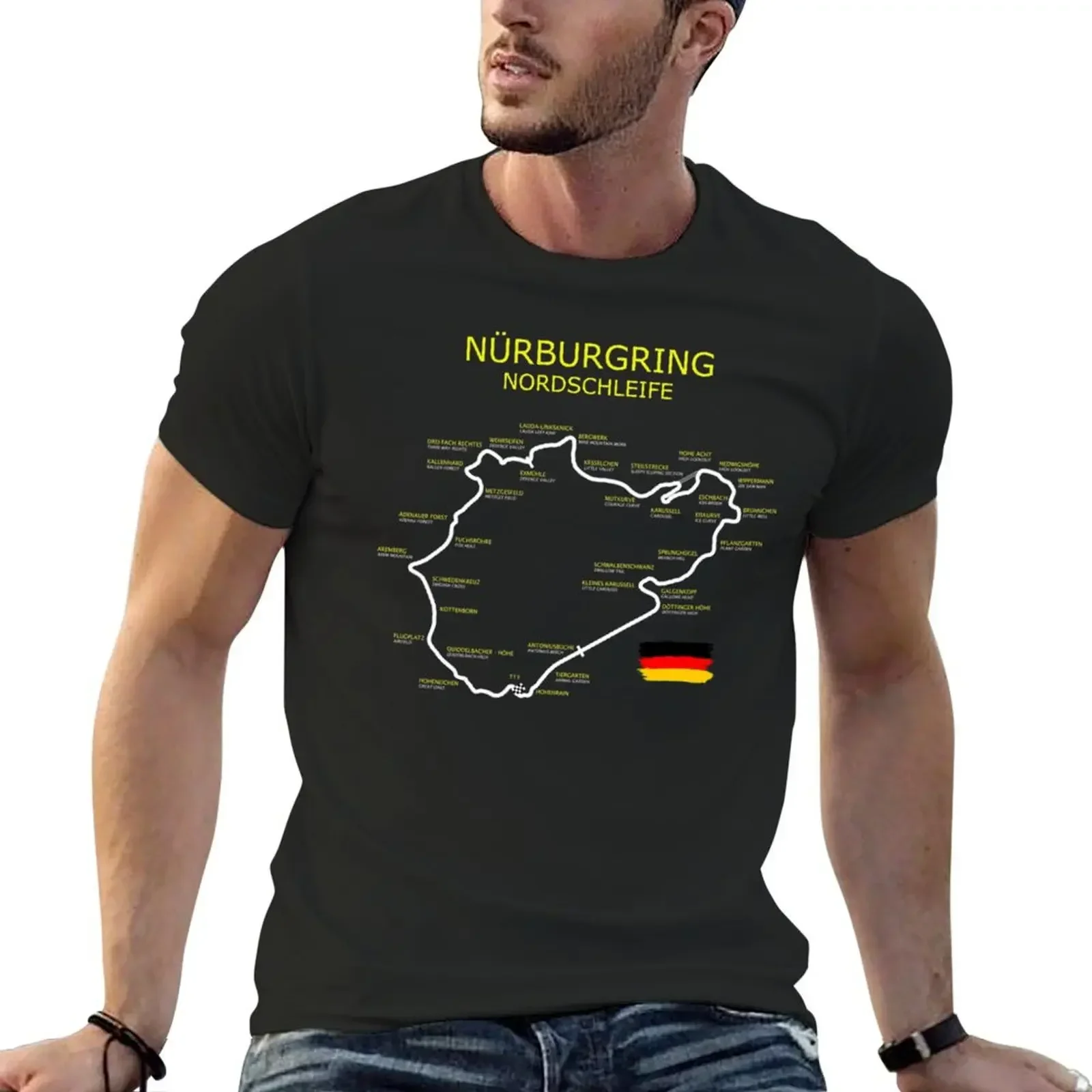 

The Nurburgring T-Shirt shirts graphic tees cotton graphic tees kawaii clothes mens graphic t-shirts