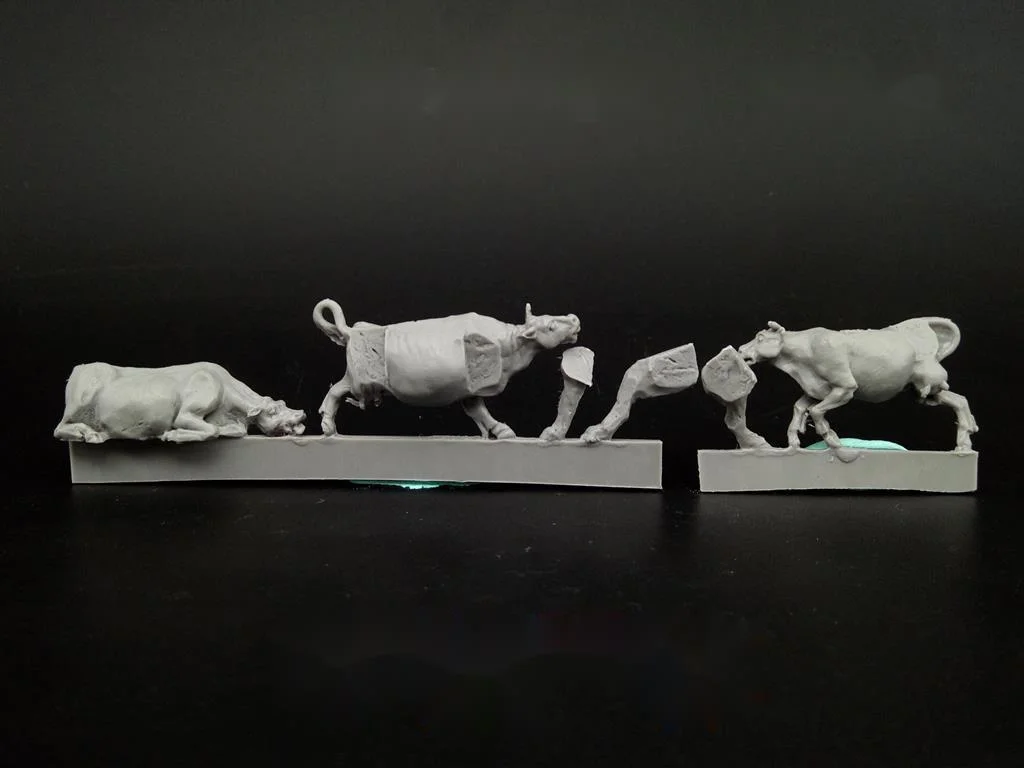 

1/72 Scale Die-cast Resin Made of Animal Scenes Unpainted